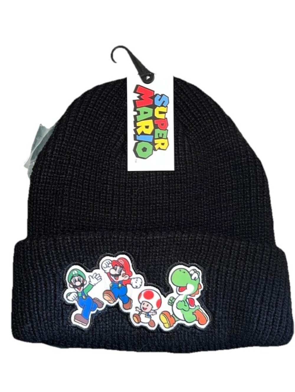 Nintendo Super Mario Bros Knit Beanie OS for Teens and Adults New